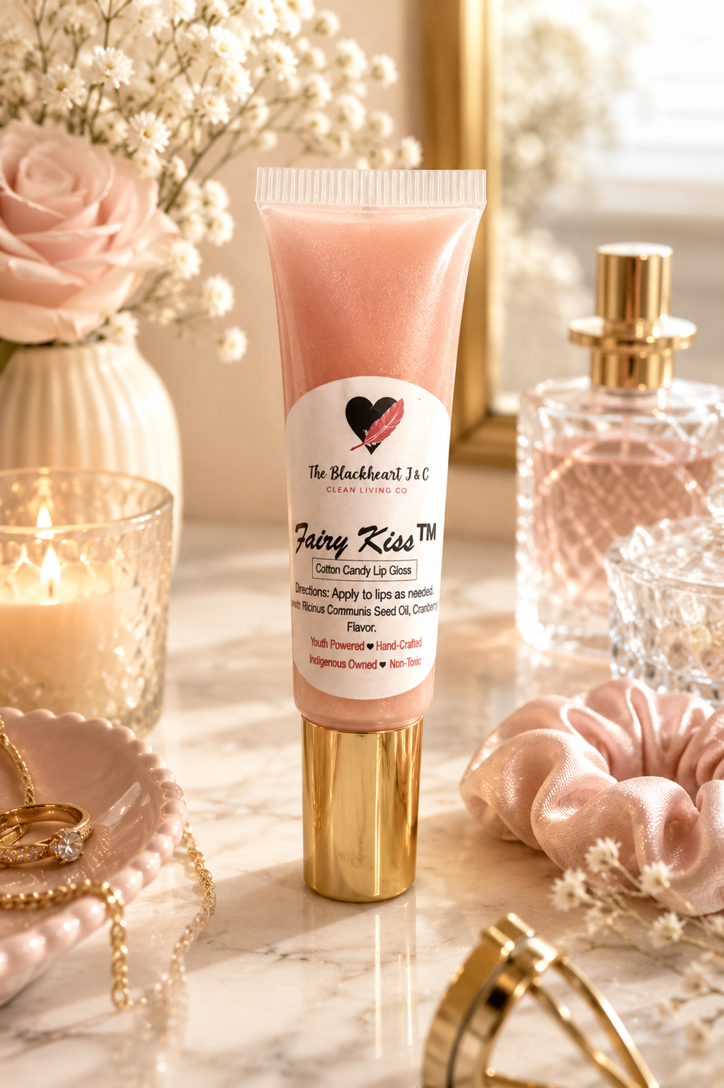 💕 Fairy Kiss™ — Cotton Candy Lip Gloss